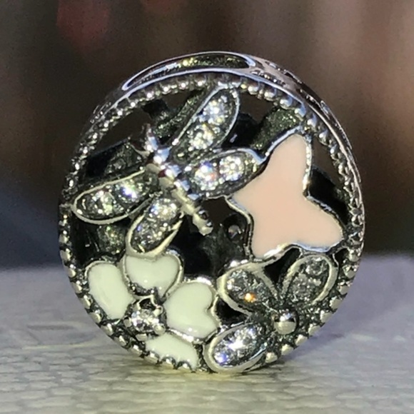 Authentic Pandora Springtime Mixed Enamel Charm - Picture 2 of 7